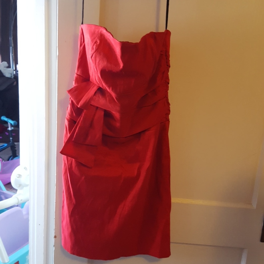 🦉🦉🦉Metallic red dress